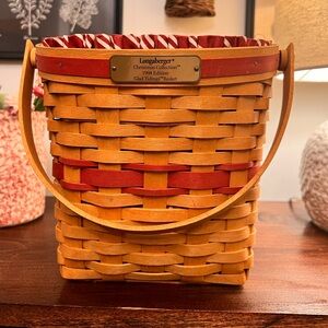 Longaberger 1998 Glad Tidings Basket